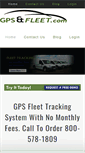 Mobile Screenshot of gpsandfleet.com